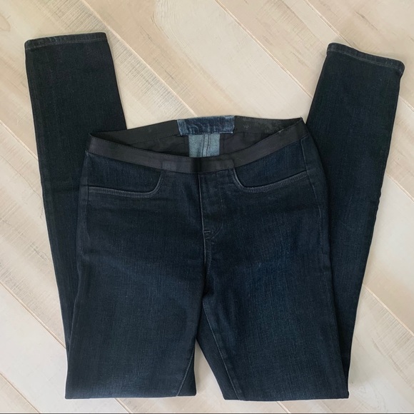 Helmut Lang Denim - Helmut Lang Pull On Jean Leggings Size 26